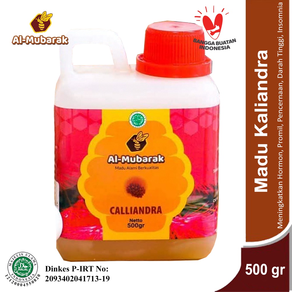 

MADU KALIANDRA AL-MUBARAK 500GR Madu Murni 100% Madu Asli 500 GR
