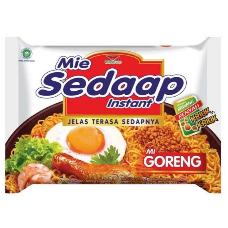 

Mie sedap goreng misedap kuah semua varian