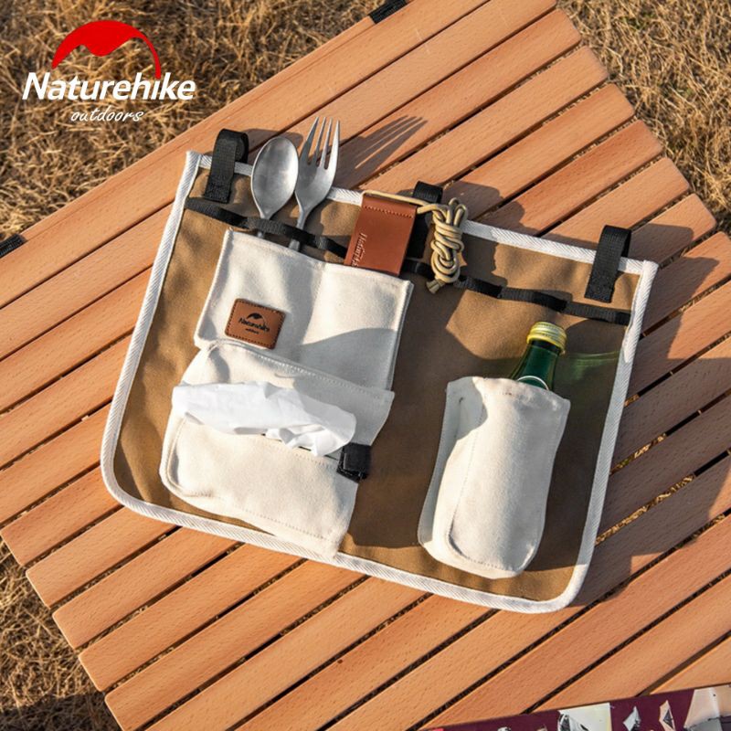 TABLEWARE BAG TAS CANVAS PERLENGKAPAN PERALATAN MAKAN CAMPING PIKNIK NATUREHIKE NH20PJ125