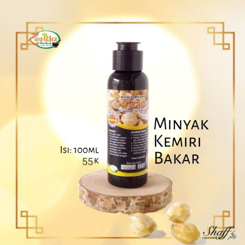 Jual MINYAK KEMIRI BAKAR ASLI Penumbuh Rambut | Shopee Indonesia