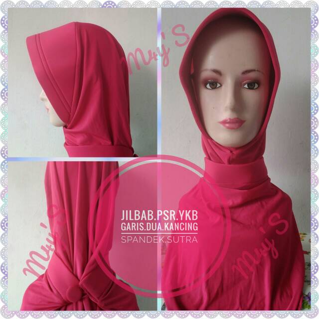 JILBAB DINAS PSR YKB (YAYASAN KEMALA BHAYANGKARI)