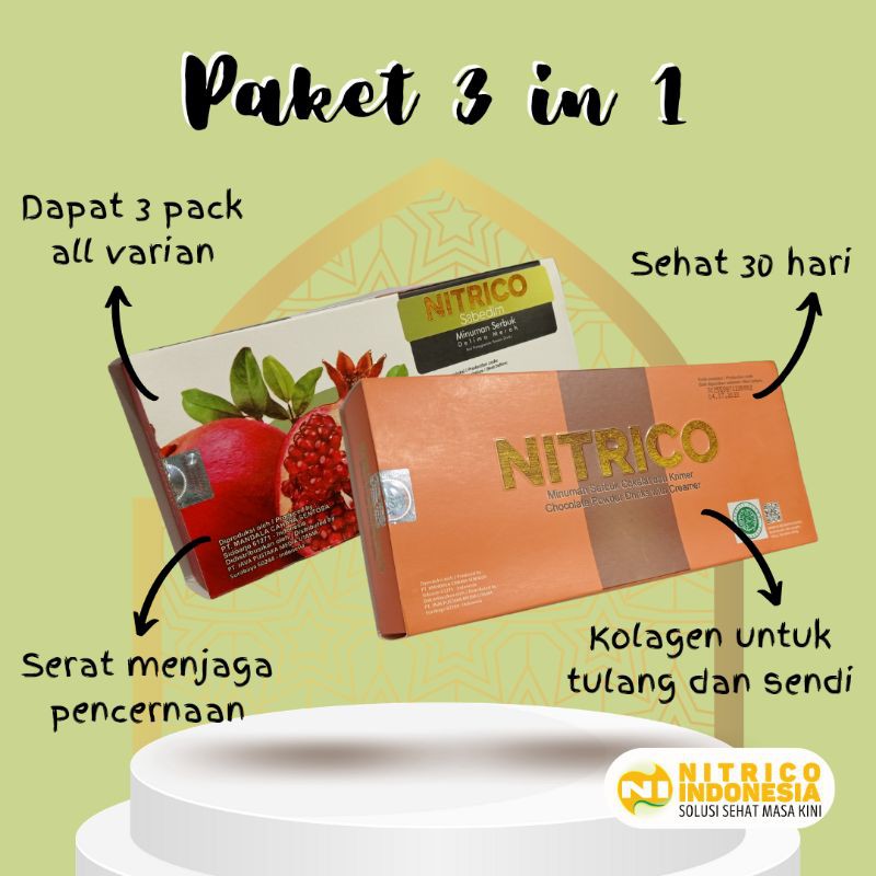 

NITRICO 3-in-1 untuk 5-10 hari