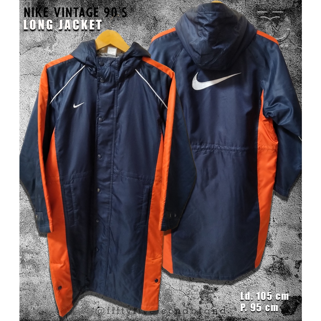 Jaket Vintage Nike Center Big Swosh