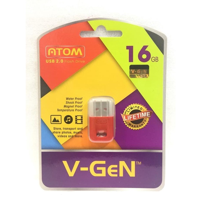 Flashdisk Vgen 16gb Atom