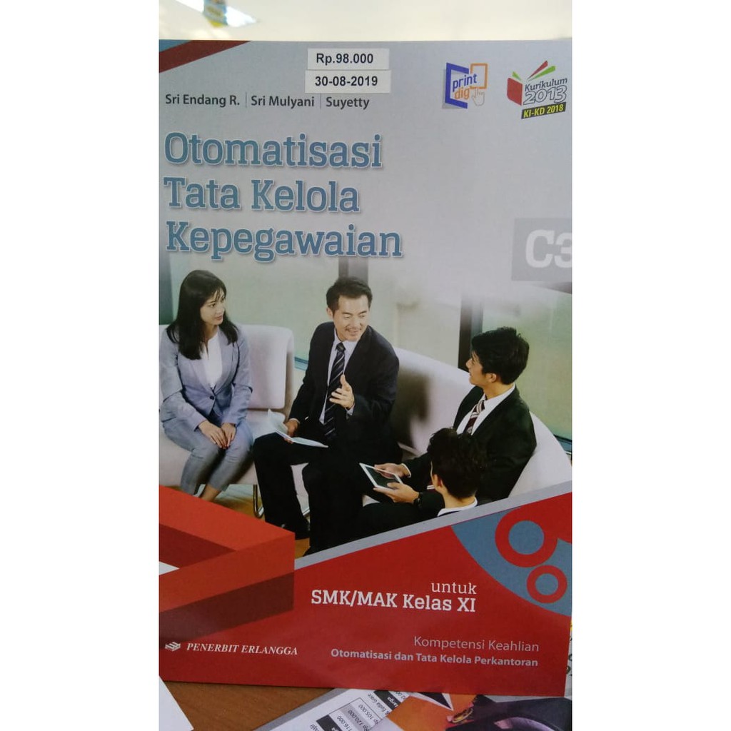 Download Buku Otomatisasi Tata Kelola Kepegawaian Pdf Kelas 11 K13