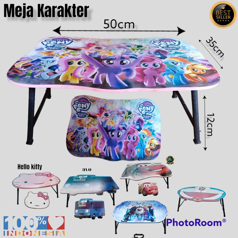Meja belajar lipat Meja belajar lipat anak karakter MEJA BELAJAR LIPAT
