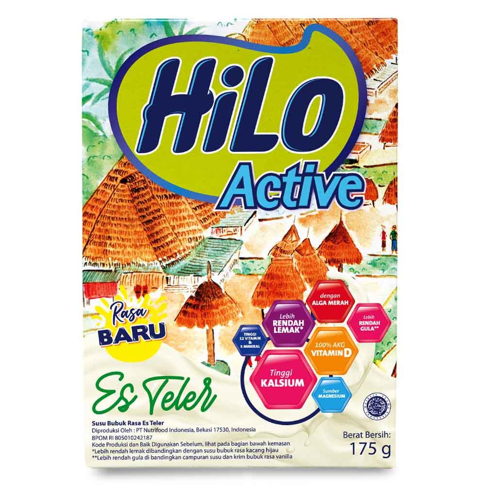 

HiLo Active Es Teler 175gr - Susu Tinggi Kalsium