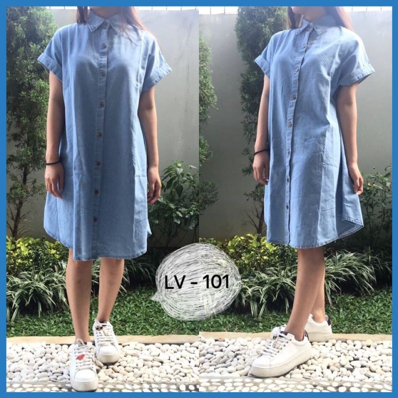 DRESS MUSLIM CEWEK eoy DREES BAGUS Dress Wanita Carmina LV101