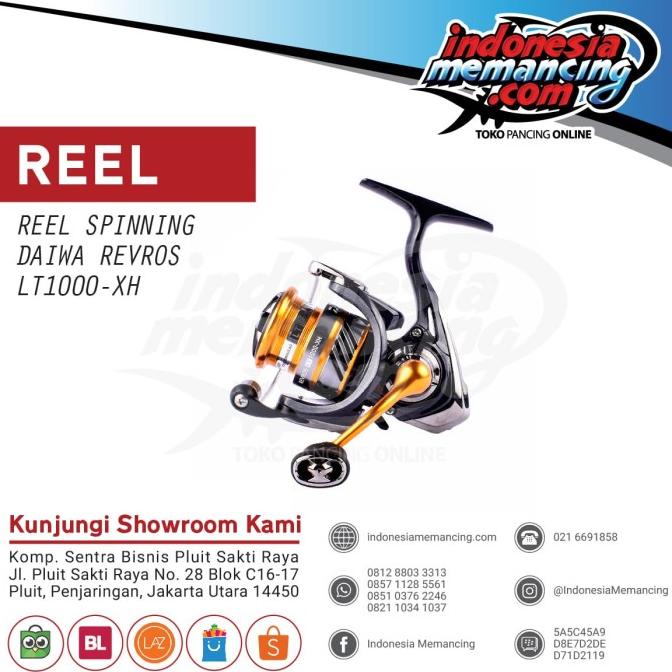 Reel Spinning Daiwa Revros LT 1000 XH