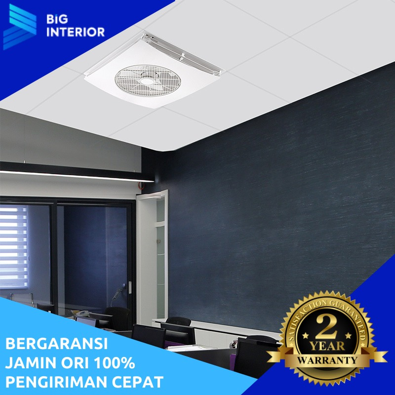 KIPAS ANGIN GANTUNG PLAFON MT. EDMA PANEL 60x60, KIPAS PLAFON