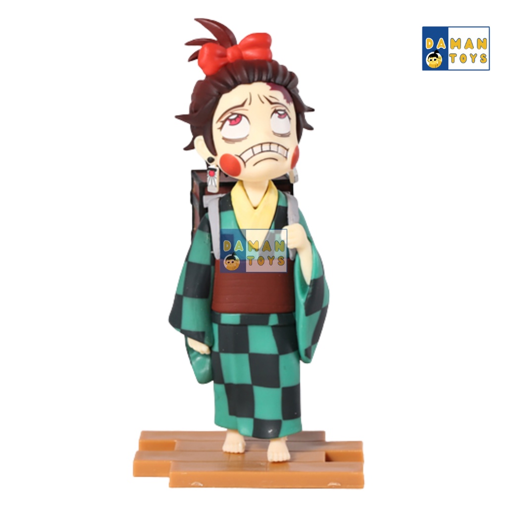 Action Figure Kimetsu No Yaiba Demon Slayer : Yuukaku-Hen Tanjiro Zenitsu Inosuke Girl Ugly Geisha