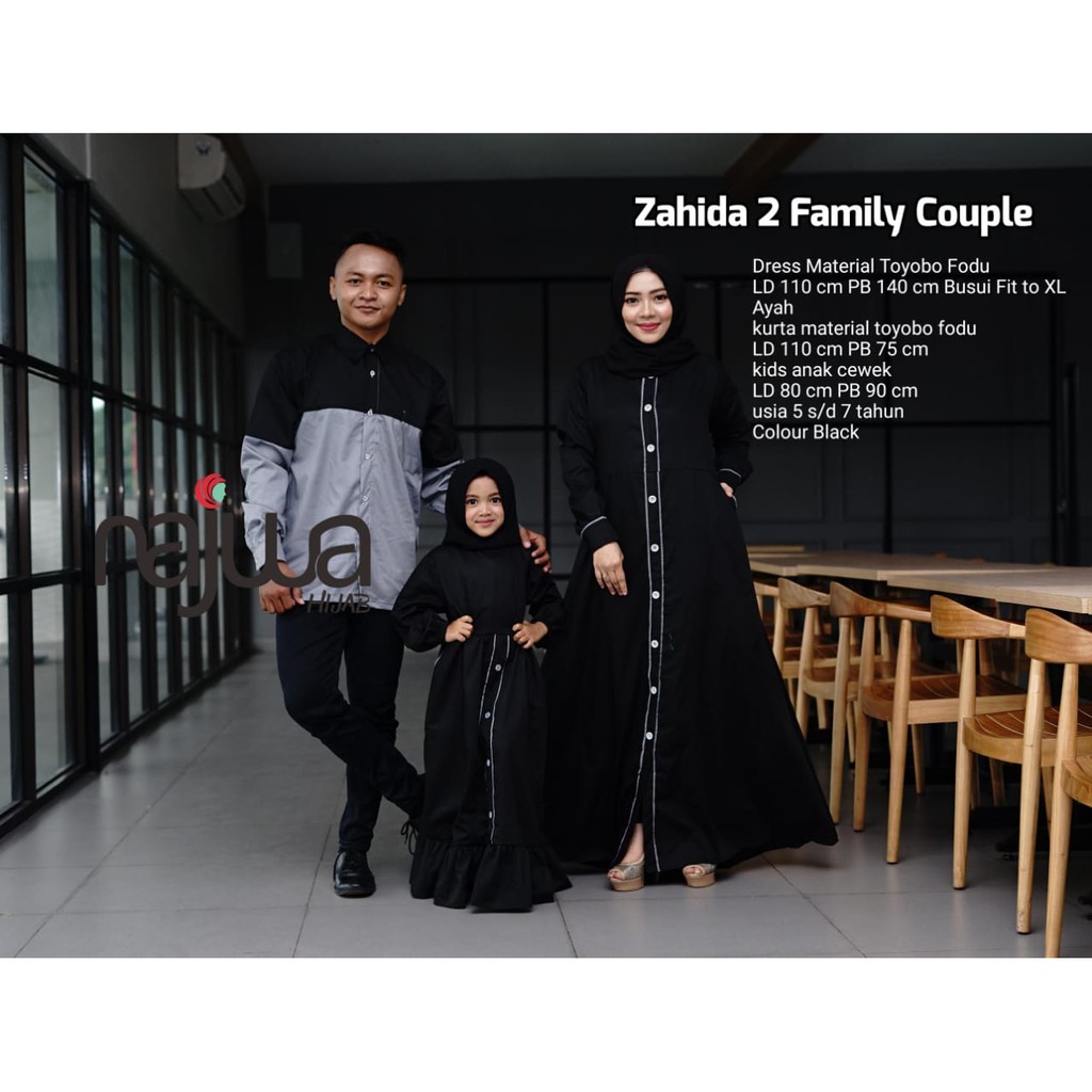 Zahida Fam By Najwa| Suplier Hijab Solo| Grosir