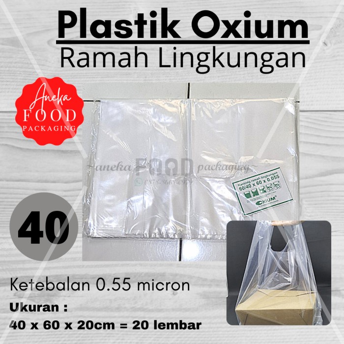 

Ginger Kresek oxium/plastik ramah lingkungan eco friendly go green uk. XL 40