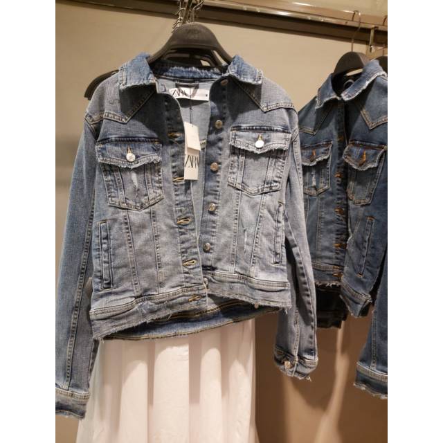 jaket jeans zara