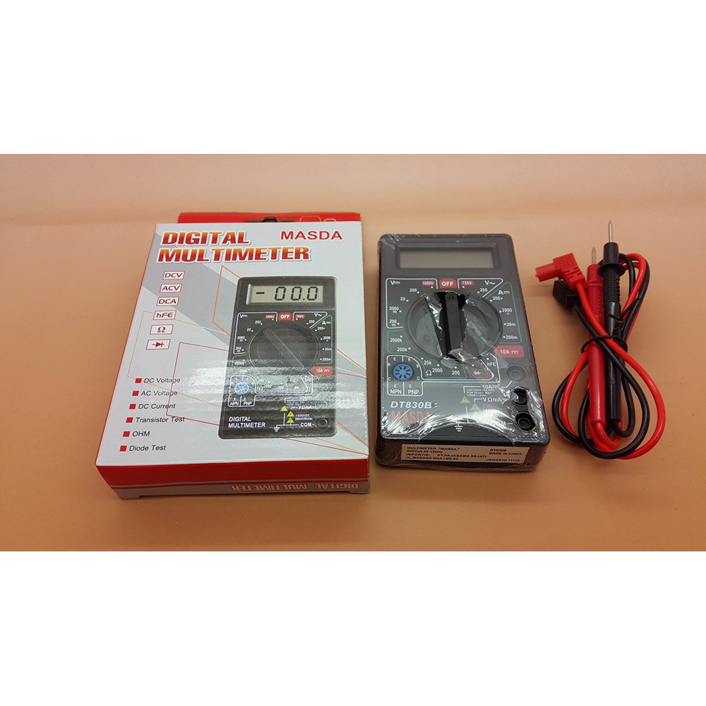 DT830B Multitester Digital Masda