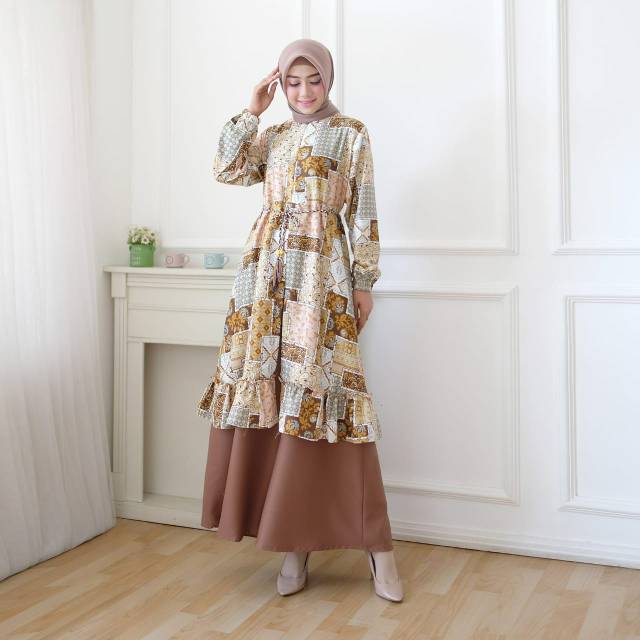 MODESSE TRENDY GO FIT TO XL BUSANA CANTIK MUSLIM TERBARU