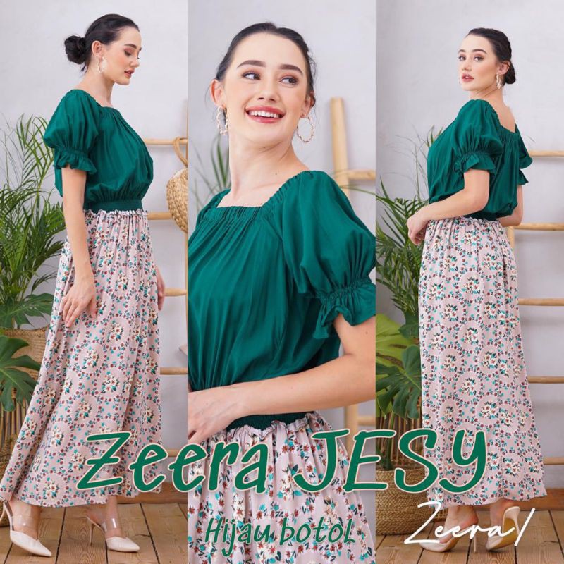 Daster Arab ZEERA JESY Dress Rayon Sabrina