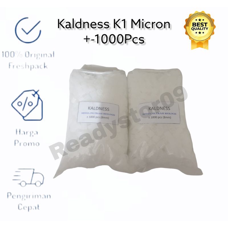 Kaldness K1 Micro / Kaldnes K1 Mini 1000pcs Pesu Media Filter TERMURAH