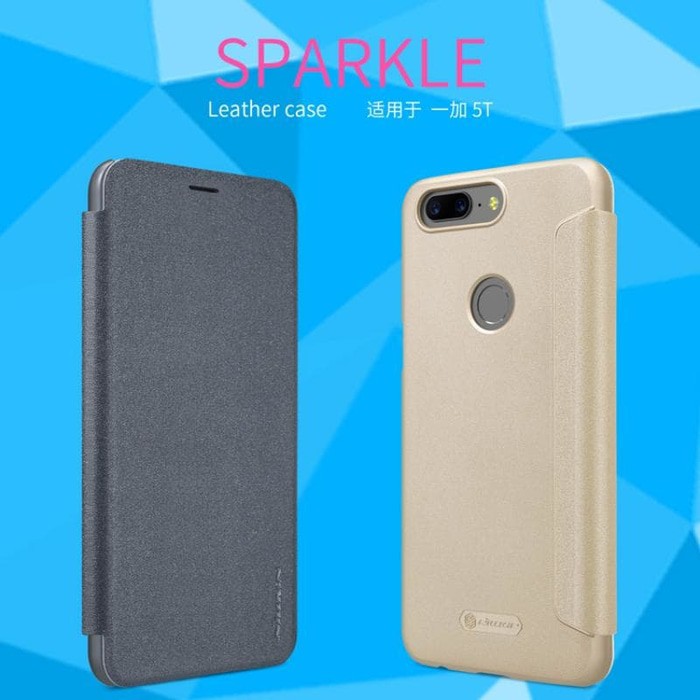 ONEPLUS 5T Flip Cover NILLKIN SPARKLE Case