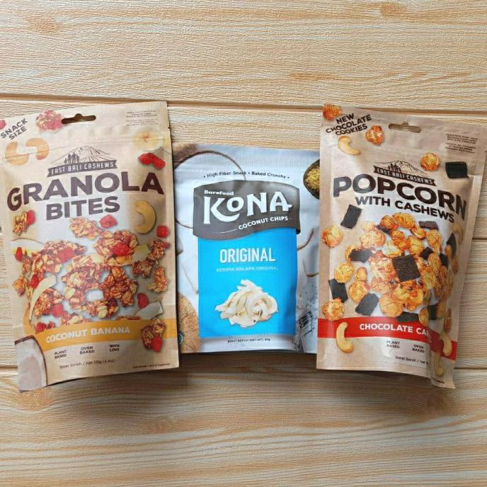 

Paket Healthy Snack - Cemilan Sehat Tanpa Goreng Vegan Friendly