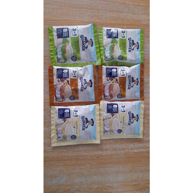 

Cuci Gudang Awal Tahun QUAKER 3 IN 1 MATCHA GREEN TEA VANILA COKLAT MOCHA MALAYSIA Cuci Gudang Awal Tahun