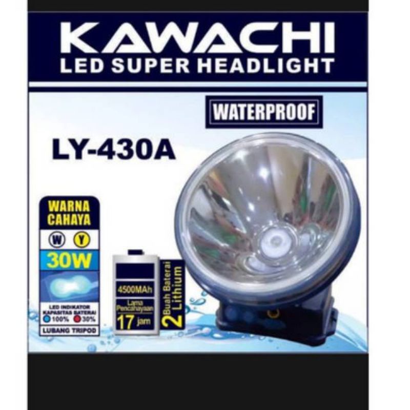 Senter kepala Kawachi LY 430A 30 watt