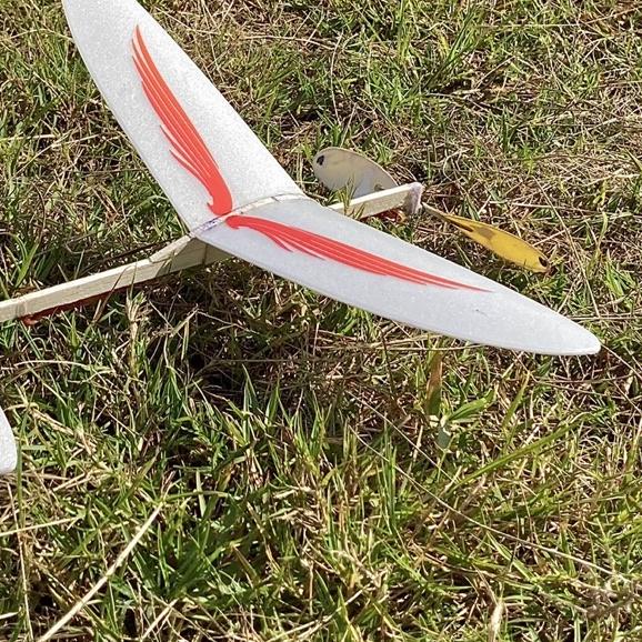 NEW~ PESAWAT TENAGA KARET ARF "LUNA" <<