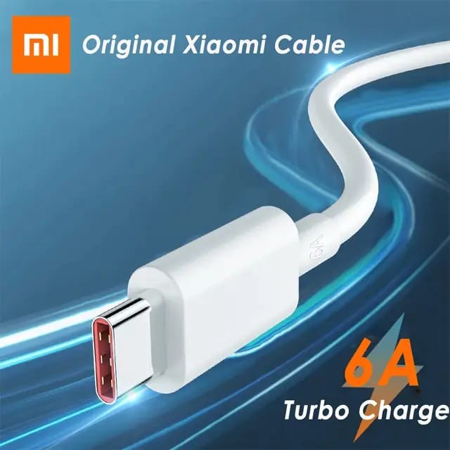 ORIGINAL KABEL CHARGER XIAOMI 12 12 PRO 11T 11T PRO F4 GT NOTE 11 PRO MI 11 ULTRA 6A 67W TURBO CHARGE MAX 120W