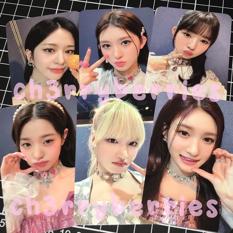 IVE Love Dive Beatroad POB Bene Benefit Photocard PC Yujin Gaeul Rei Liz