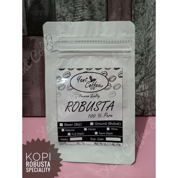 

Kopi Robusta Speciality Kopi Murni 100%