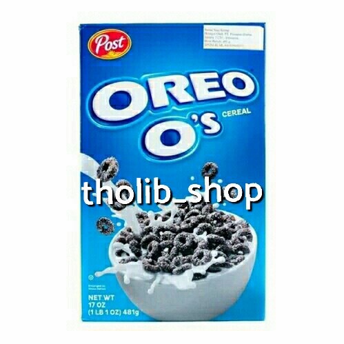 

post Oreo o's breakfast cereal USA-sereal sarapan Oreo o's 481gr