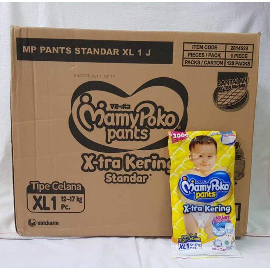 MamyPoko popok bayi celana M34
