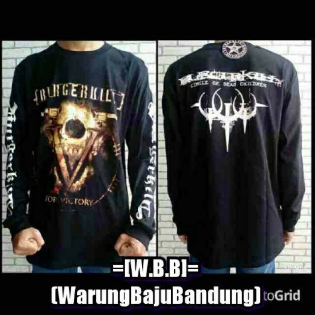 KAOS MUSIK BURGERKILL/ KAOS UNDERGROUND/ KAOS BANDUNG
