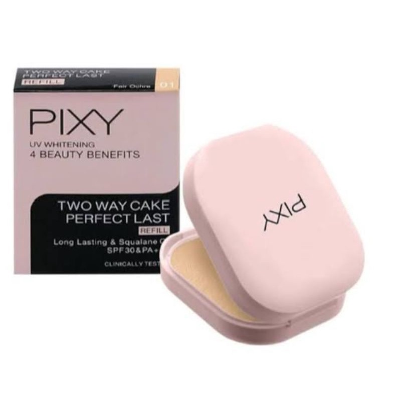 PIXY UV Whitening TWC Perfect Last Refill &amp; Fullcase SPF 30++