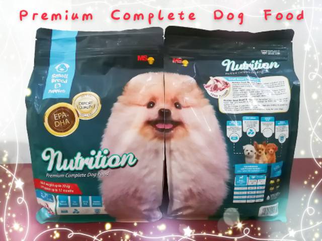 Nutrition dog puppy &amp; small breed 1,36kg