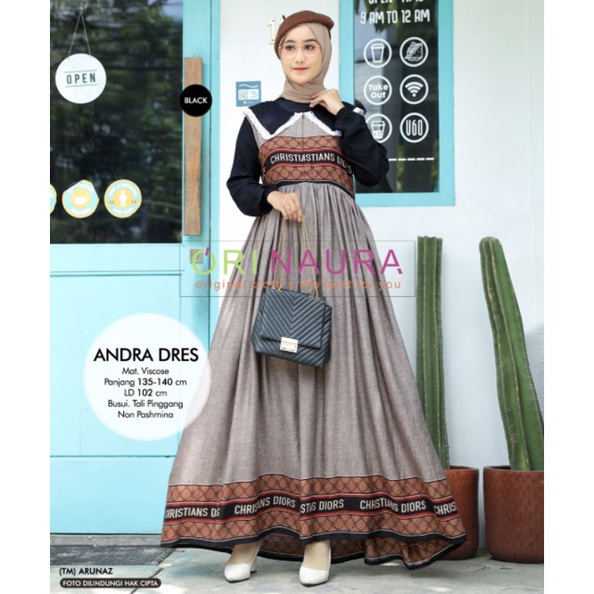 Dress Muslim Andra by Ori Naura