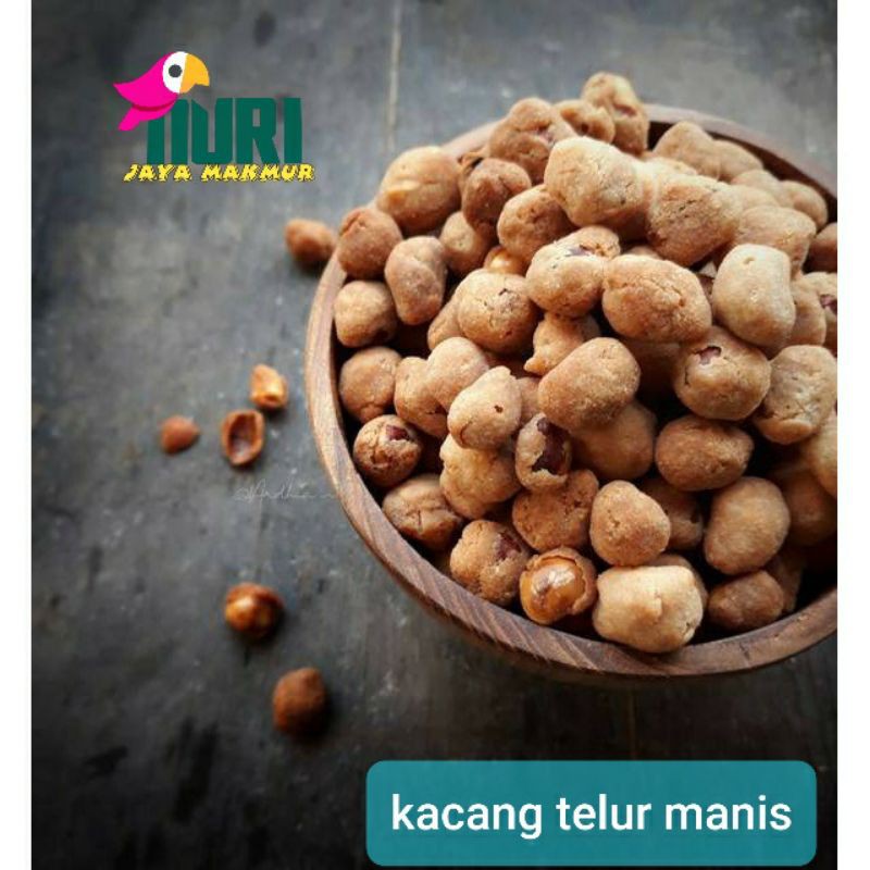 

Kacang telur manis 500 gram