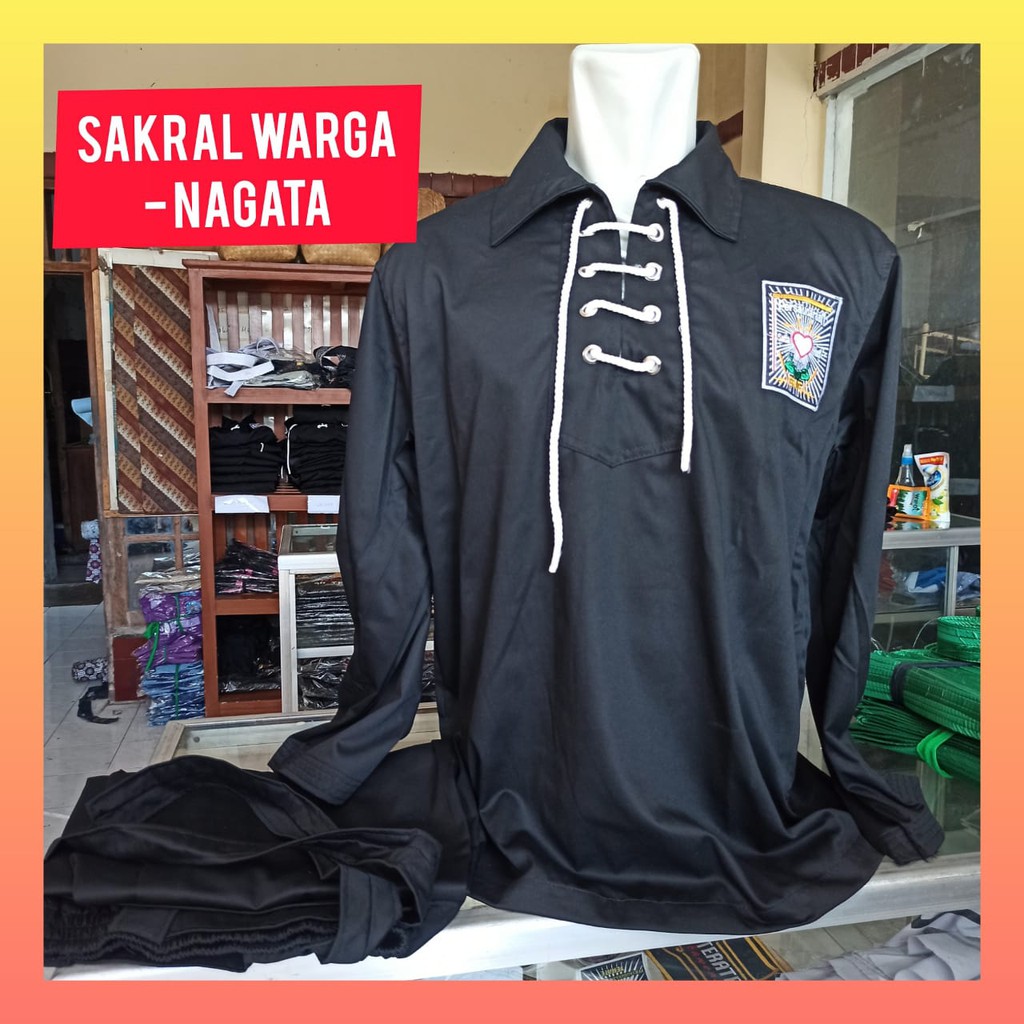 Terlaris Sakral Warga Psht Nagata Drill Original Grade A Seragam Psht Baju Silat Lazada Indonesia