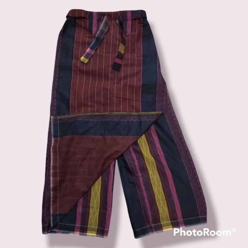 Sarung Celana Anak &amp; Dewasa Instan - TK SD SMP SMA - Kain Sarcel Celsar Celarung Panjang Polos Motif