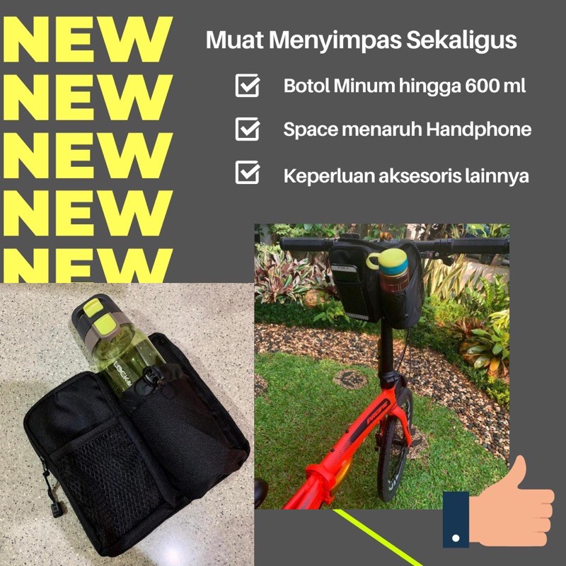 TAS SEPEDA LIPAT // TAS HANDLEBAR SEPEDA LIPAT