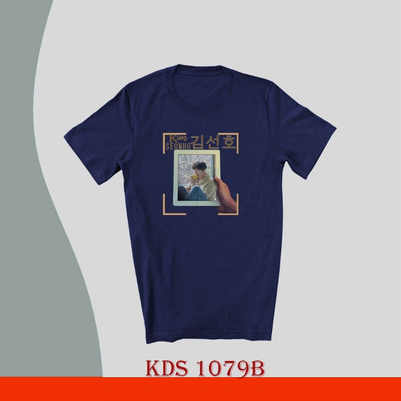 FREE GANTUNGAN KUNCI!!KAOS KIM SEON HO BINGKAI/KAOS KATUN KIM SEON HO