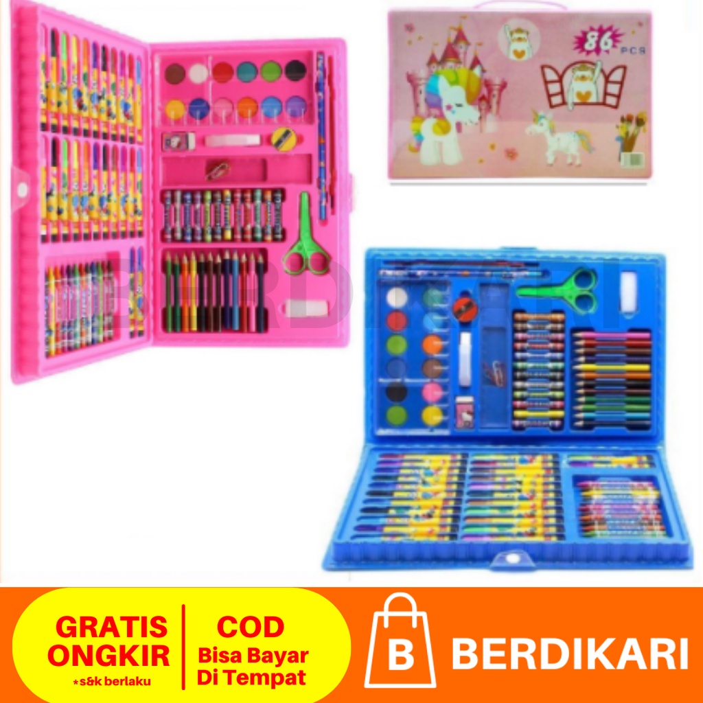 Pensil Crayon Cat Air 150pcs / Pensil Warna Cat Air Set 150pcs