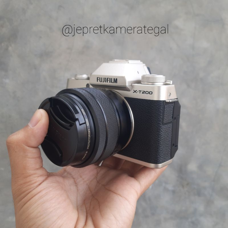 FUJIFILM XT200 X-T200 15-45MM MULUS LIKE NEW BUKAN XT2 XT1 XT20 XT30-3