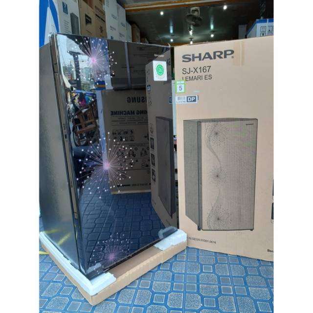  Kulkas Sharp 1 Pintu SJX 167  New Series Shopee Indonesia