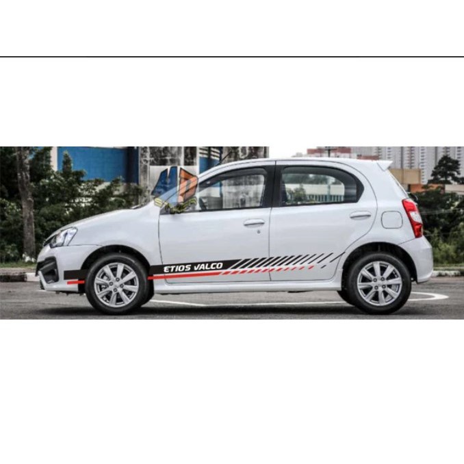 TERBARU Stiker List Etios Valco Striping Body Samping Mobil Toyota Etios Valco Terbaru