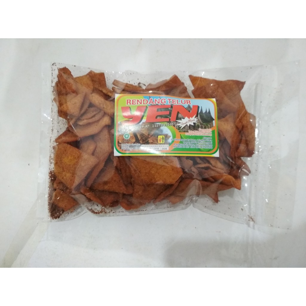 Rendang Telur Yen Khas Padang 200 gram