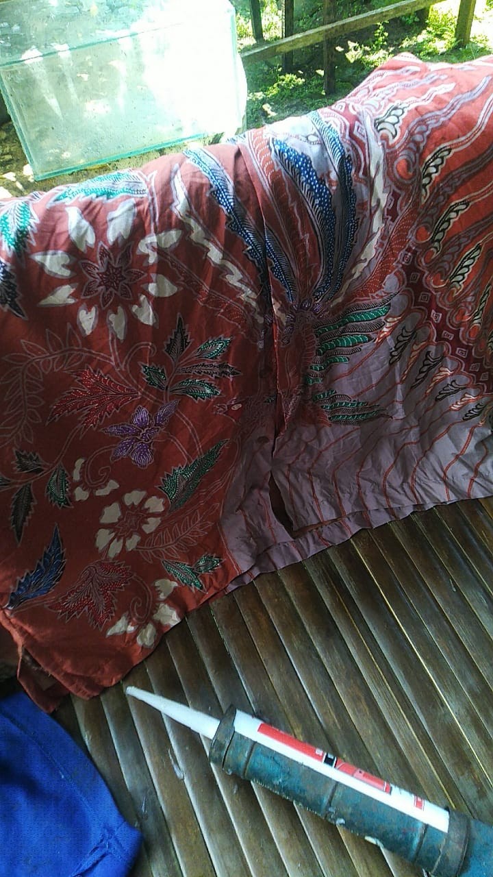 Kemeja Batik Tulis Furing Lengan Pendek  Pria Murah Pekalongan