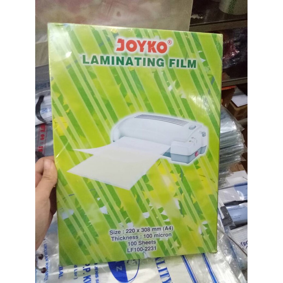 

Laminating Film A4 MERK RANDOM SESUAI STOCK YG DATENG HARGA + KUALITAS SAMA