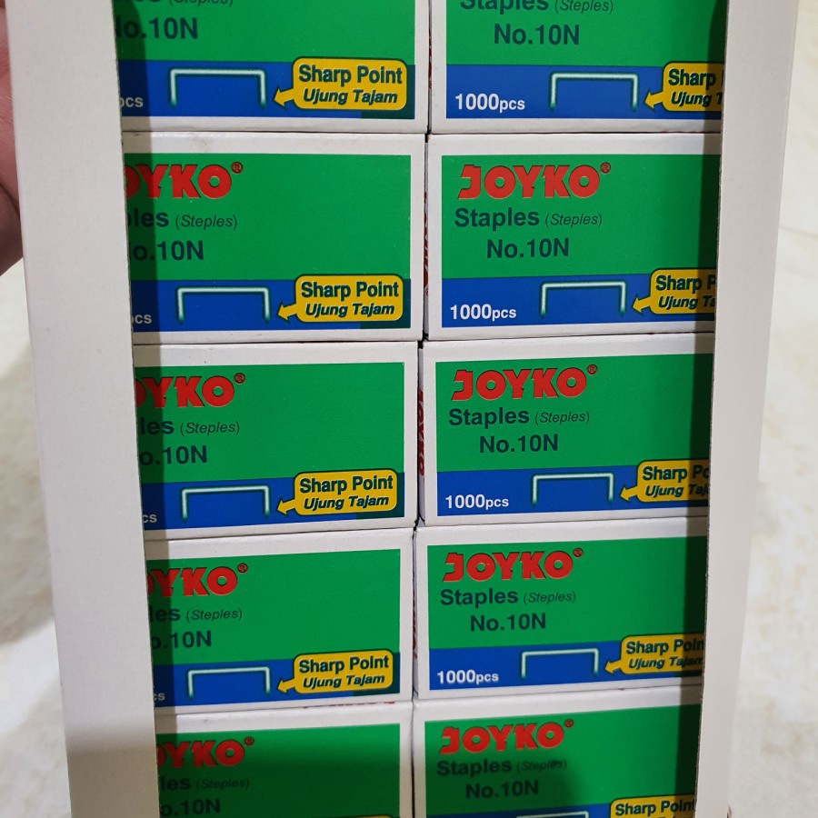 

isi Staples joyko Kecil No. 10 -1M / Refill Stapler No 10.