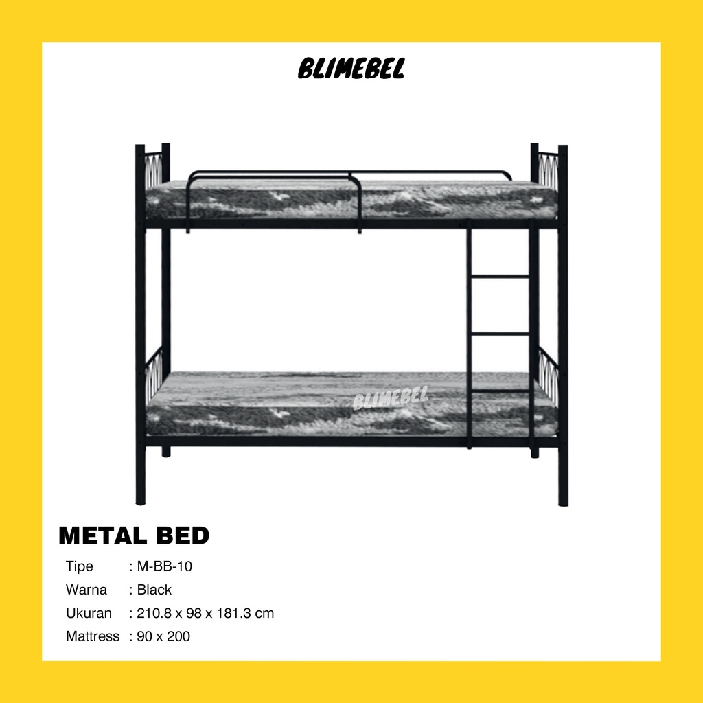 Ranjang Tingkat Susun Besi MBB-10 - EXPO